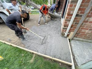 Patios concrete services in London