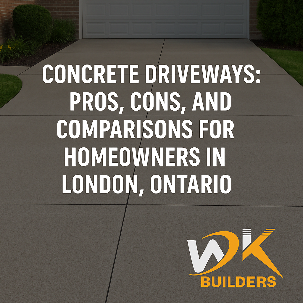 concrete driveways