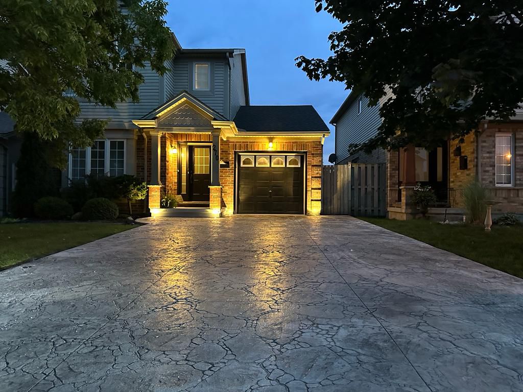 Concrete walkway example by WestKey Builders