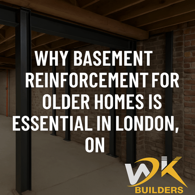 Basement Reinforcement for older homes