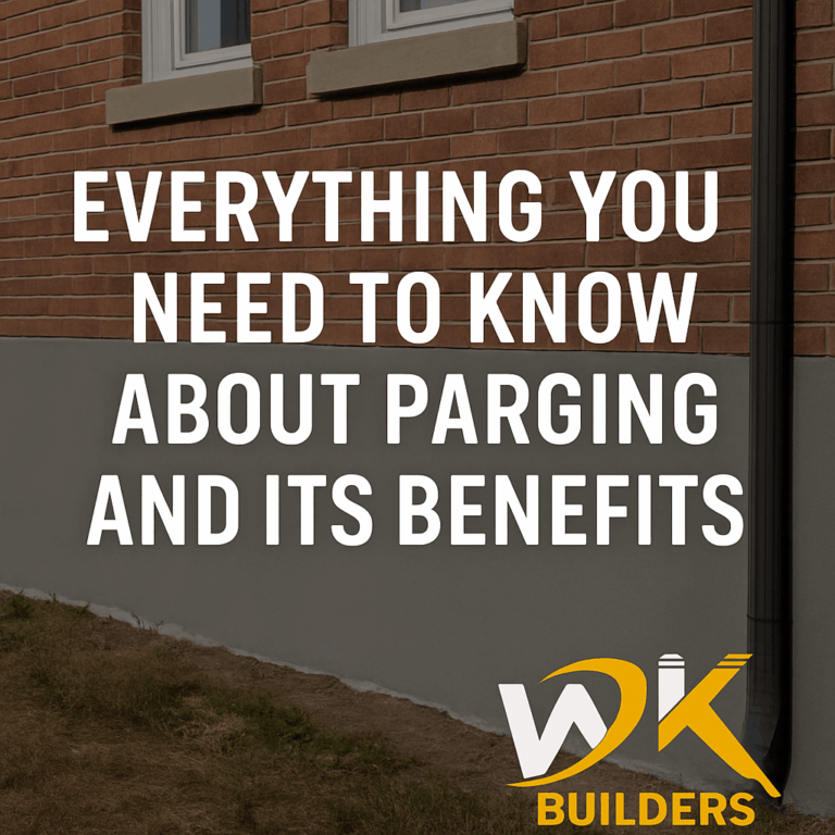 Parging and its benefits