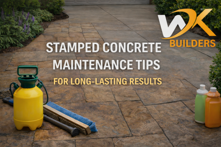 Stamped Concrete Maintenance Tips for Long-Lasting Results