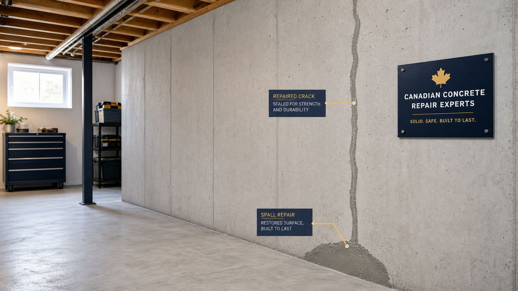 Basement Concrete Repair In London Ontario